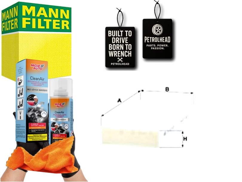 Kabinový Filtr Bmw 1 F40 2 F45 2 Gran Coupe F44 2 Gran #Petrolhead Pro+ Kit9