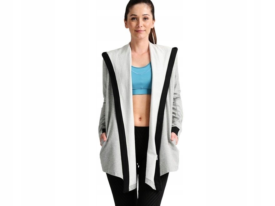 Dámská sportovní Mikina Adidas Wrap Hoodie s kapucí termo fitness