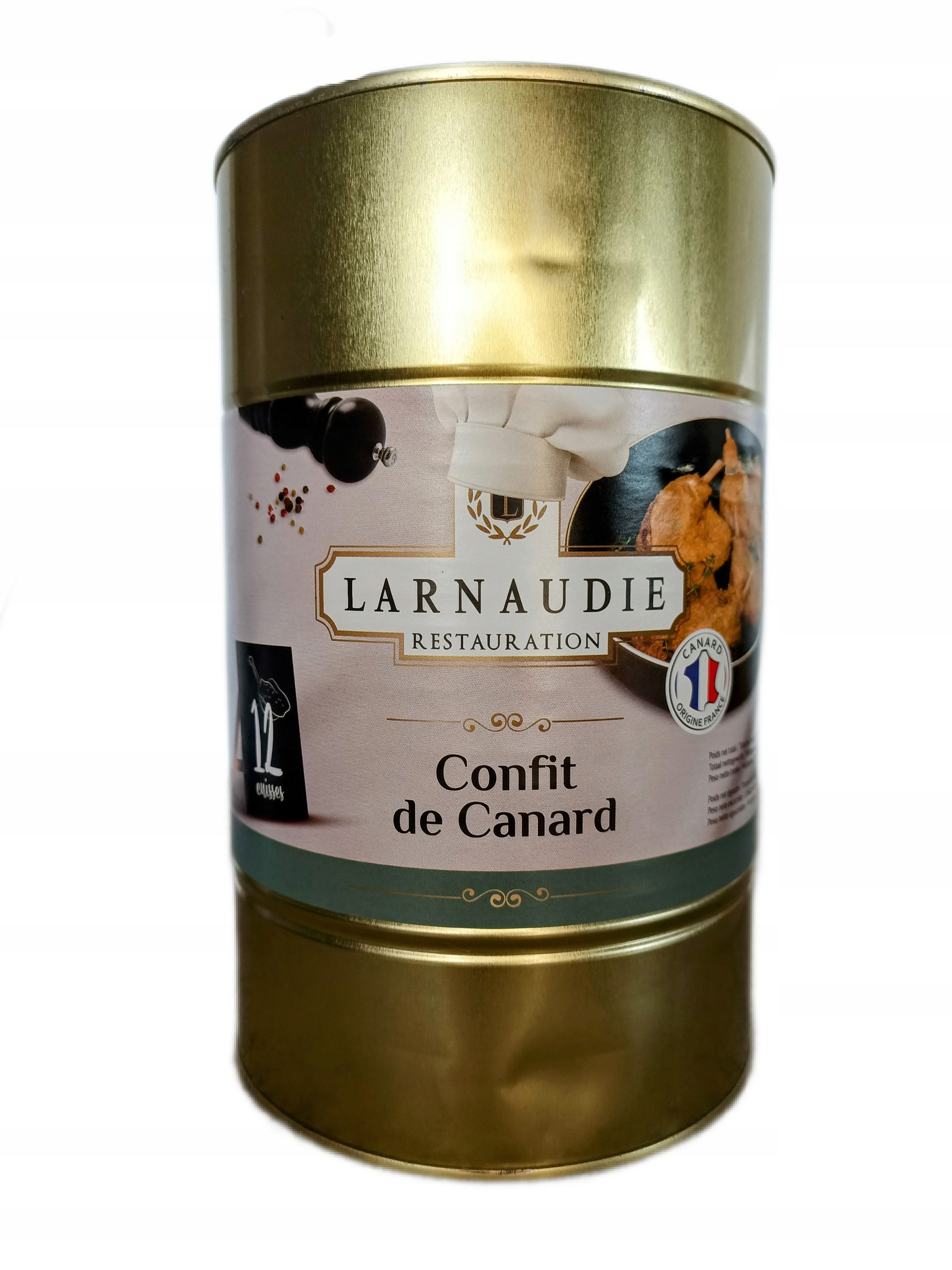 Levně Konfitovaná kachna Udka Nohy 12 Ks, 3825g Francie