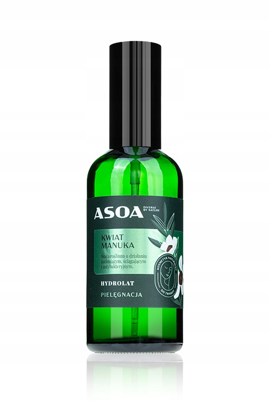 ASOA HYDROLAT Z KWIATU MANUKA ANTYSEPTYCZNY 100ML