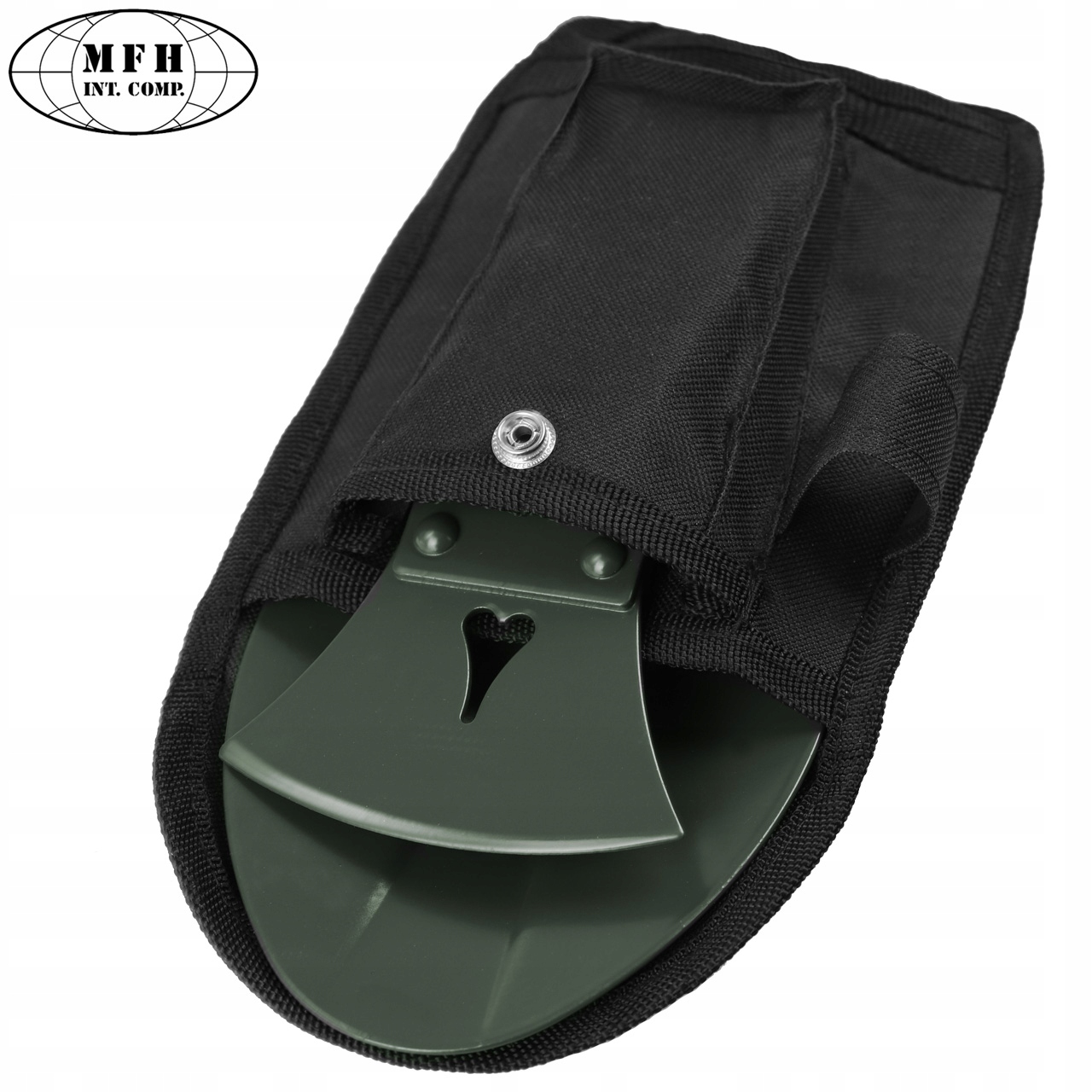 Narzędzie wielofunkcyjne survivalowe MFH 6w1 Max Fuchs saperka toporek nóż Długość po złożeniu 45 cm