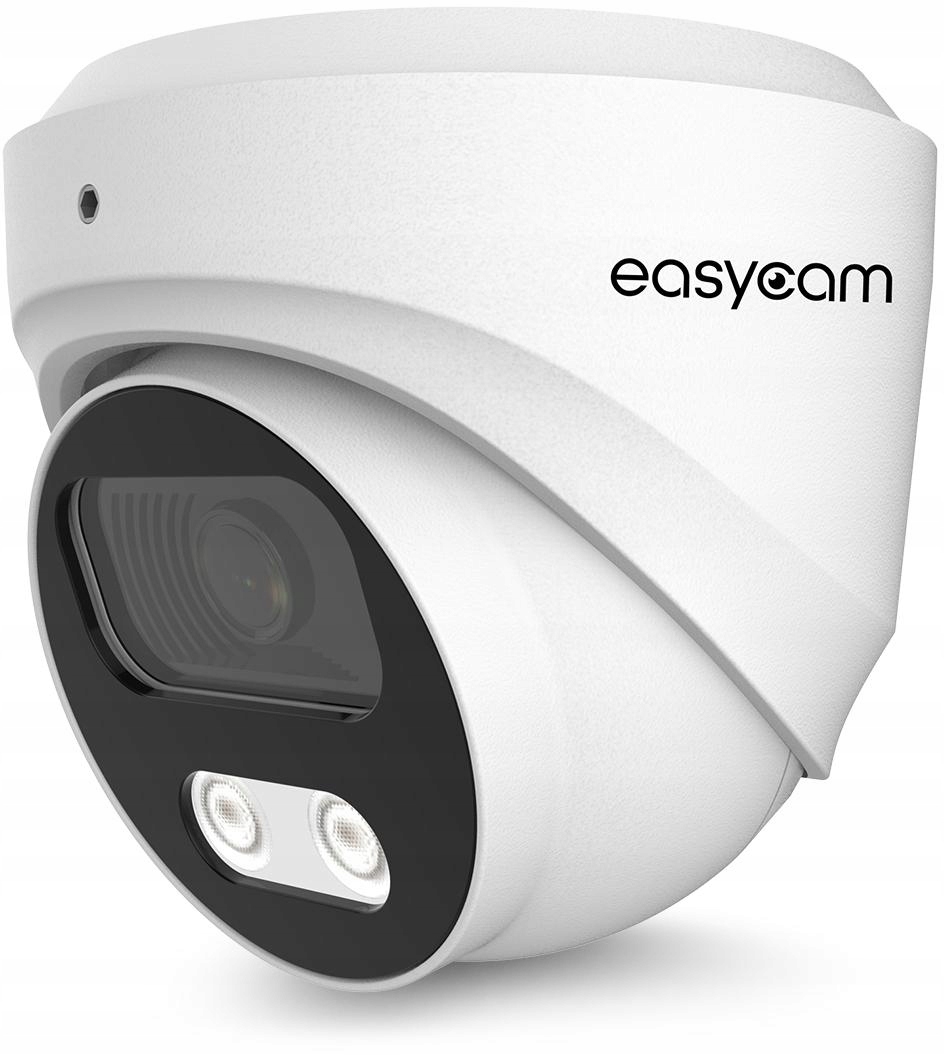 Easycam 8MP Kamera Ip PoE H.265+ Wodoodporna IP67 Detekcja Ai