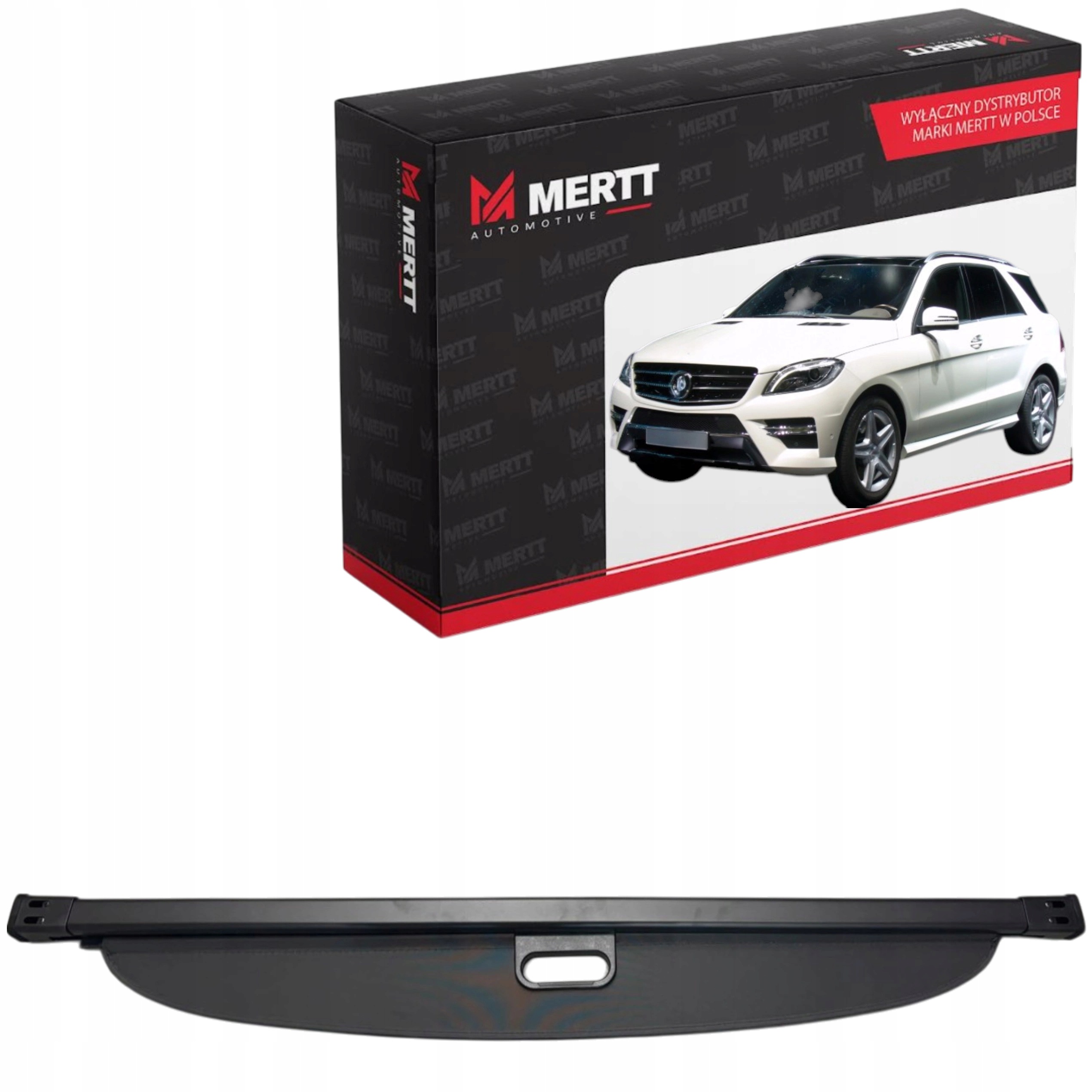 Mercedes ML W166 2011-2015 Roleta Do Zavazadlového Prostoru Krytka Černá