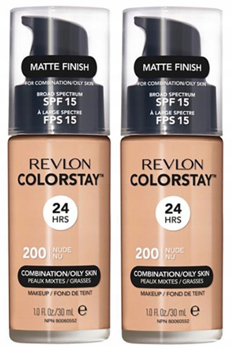 2 x REVLON PRIMER CS COMB/OILY NUDE PUMPA 200 Mastná pleť