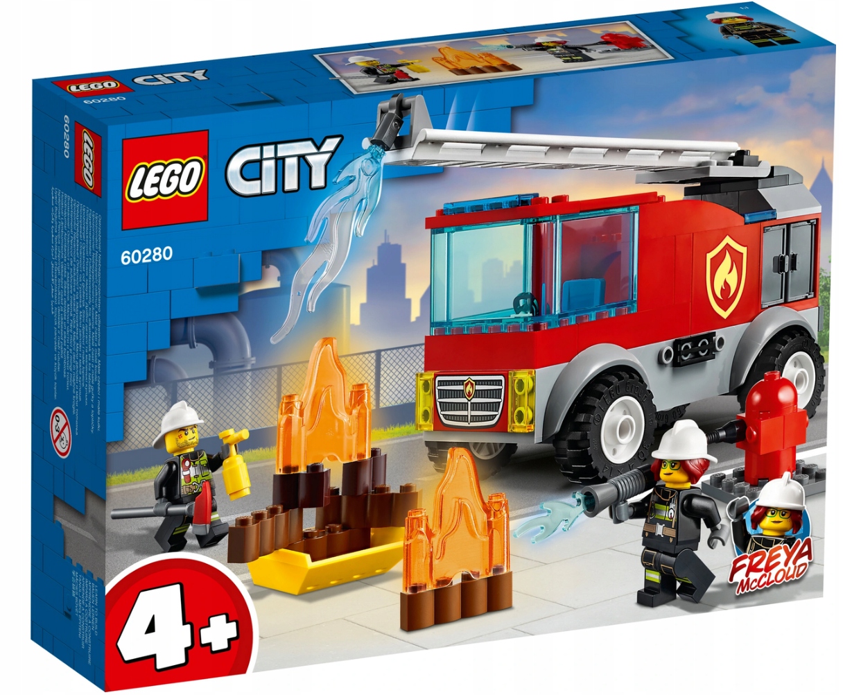 

Lego City Wóz strażacki z drabiną 60280