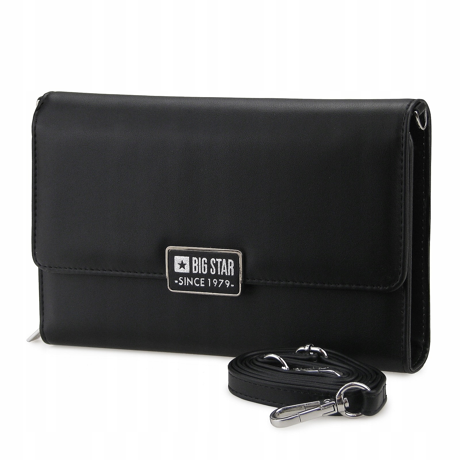 PORTFEL damski BIG STAR duży czarny II674002