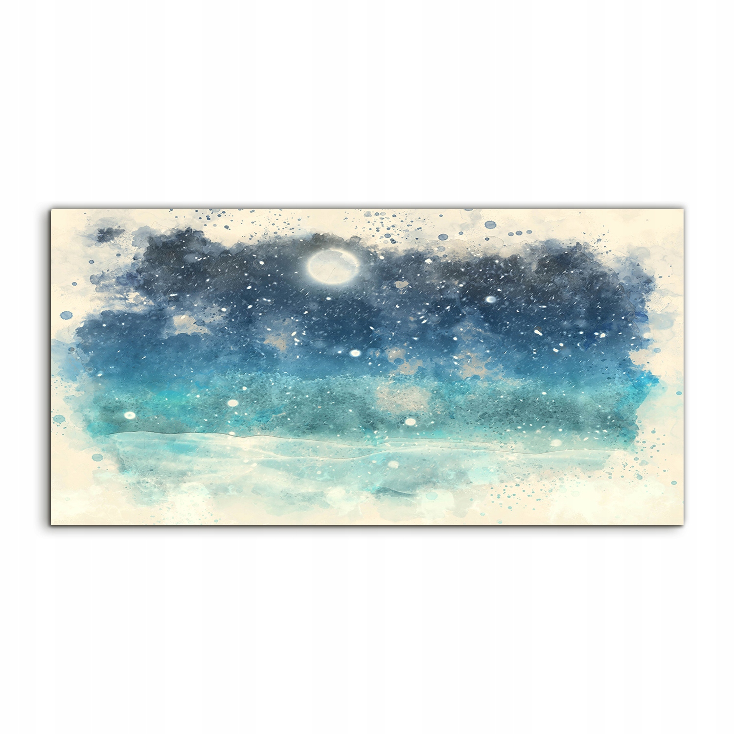 

Obraz akryl 100x50 ścienny Abstrakcja Zima Śnieg