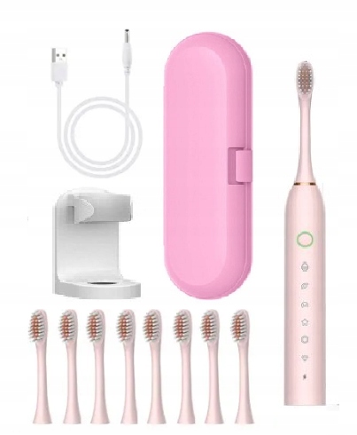 Elektryczna Szczoteczka Soniczna + Akcesoria