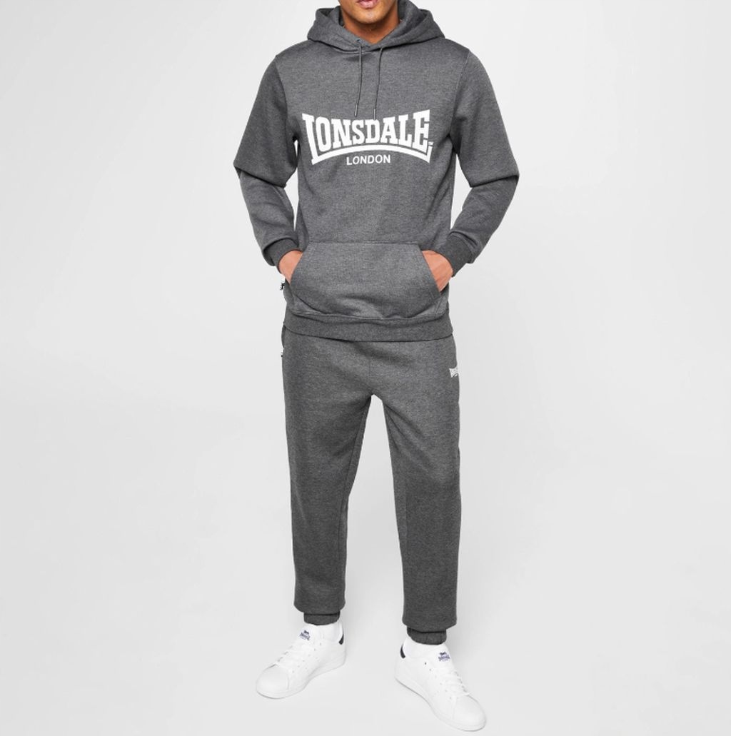 Dres męski Lonsdale komplet bluza spodnie sportowy bawełniany tu: XL