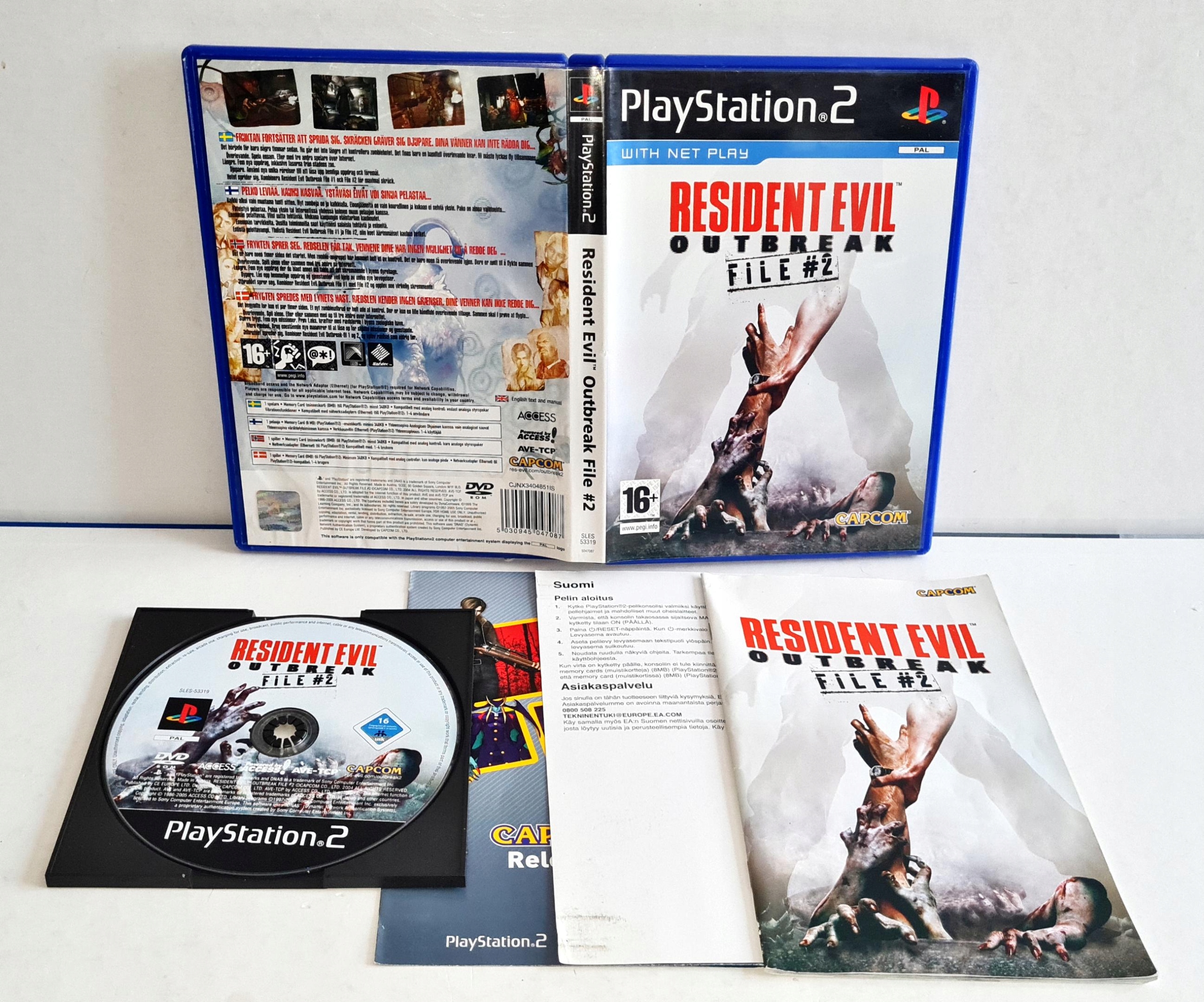 Resident Evil Outbreak File2 PS2 PŁYTA-5 CZYTAJ OPIS !!!