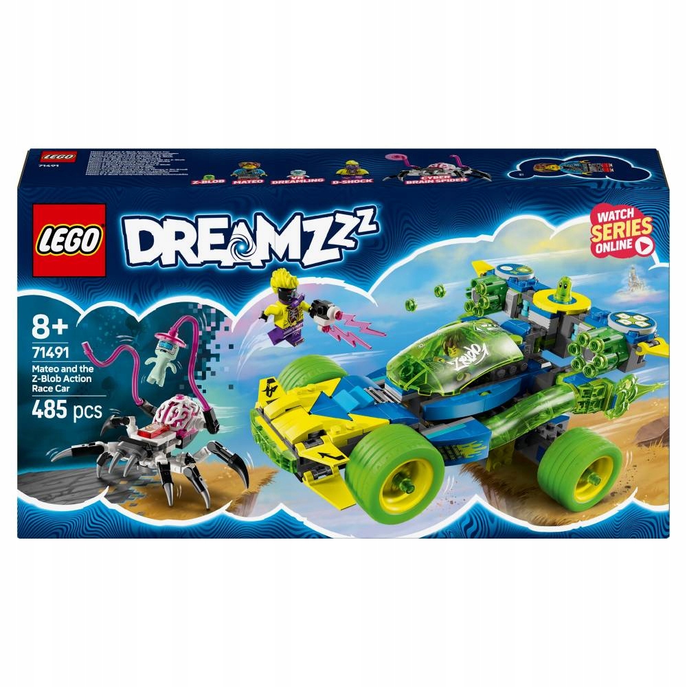 Lego 71491 DREAMZzz Závodní auto Mateo a Z-Bloba