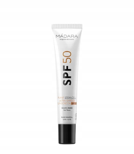 Madara Spf 50 Ultra-shield Krem Przeciwsłoneczny do twarzy Nude 40ML