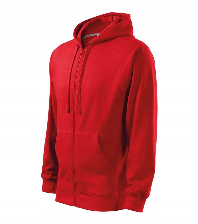 

Bluza męska z kapturem Malfini, kolory, czerw. XL