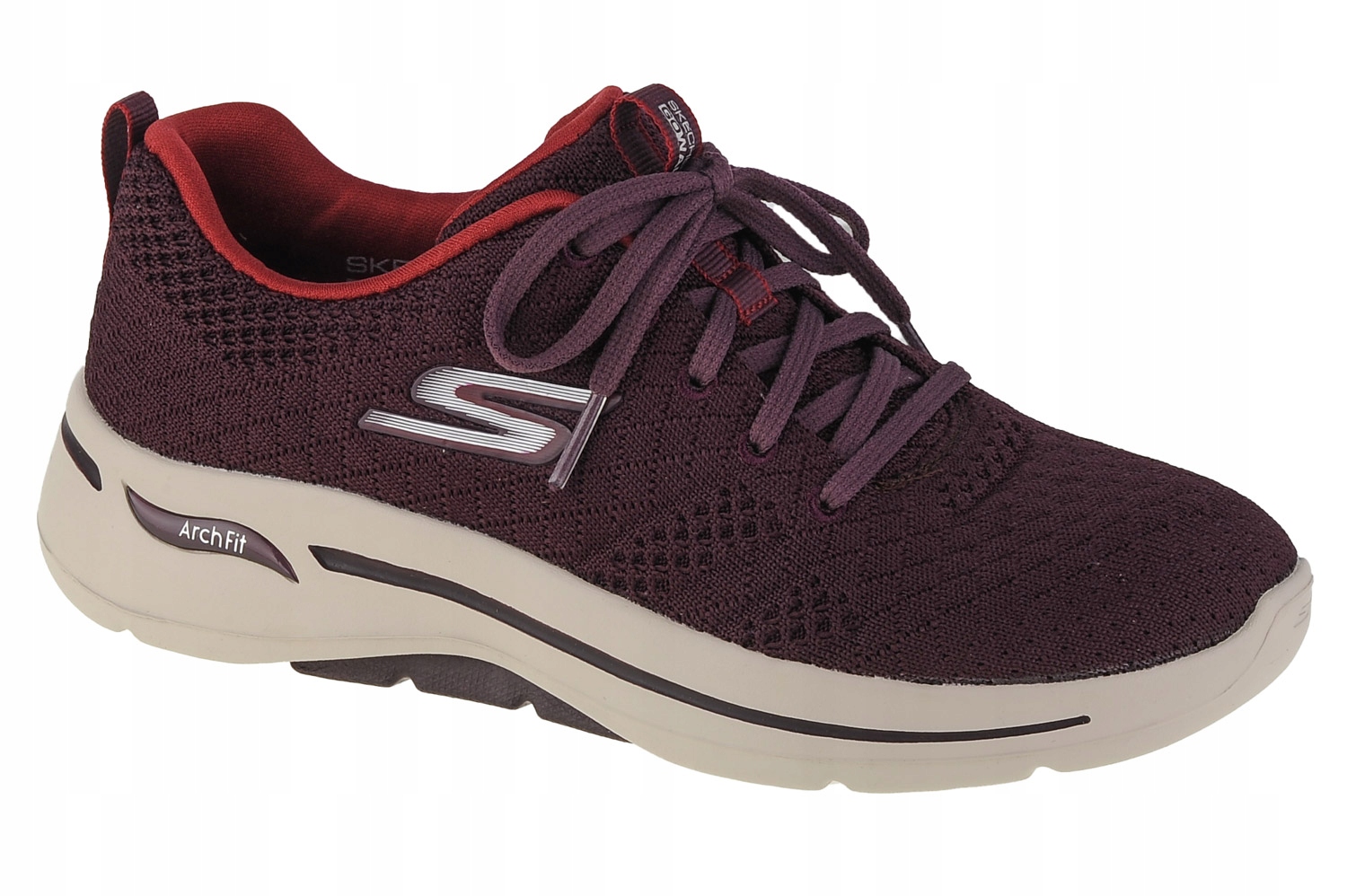 Outlet damskie sneakers Skechers 124403-BURG 40,5