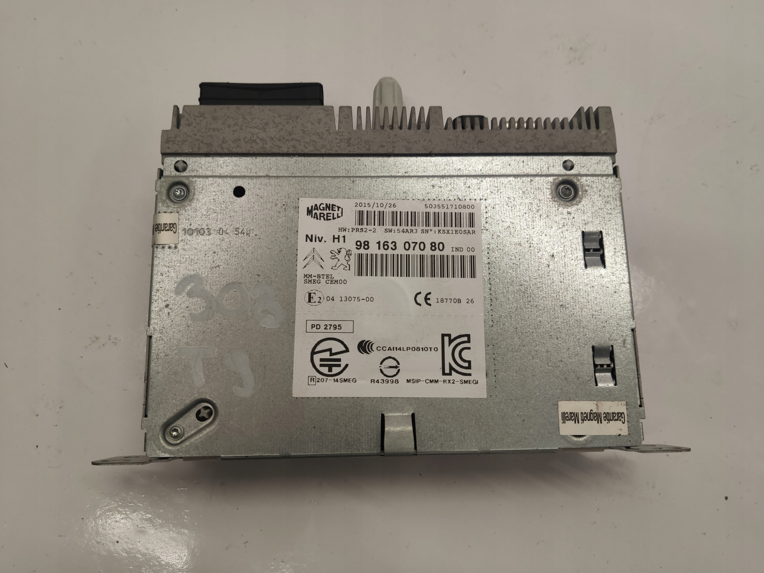 PEUGEOT 308 T9 RADIO NAWIGACJA GPS 9816307080
