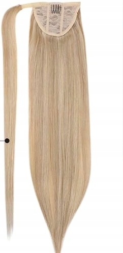 Runature Przedłużka do włosów kitka wykonane z prawdziwych włosów 50 cm 80g