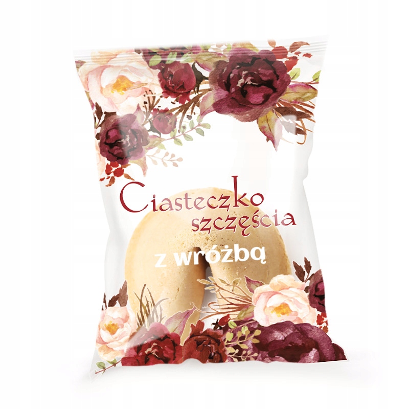 Ciasteczka z Wróżbą Marsala 250szt podziękowanie