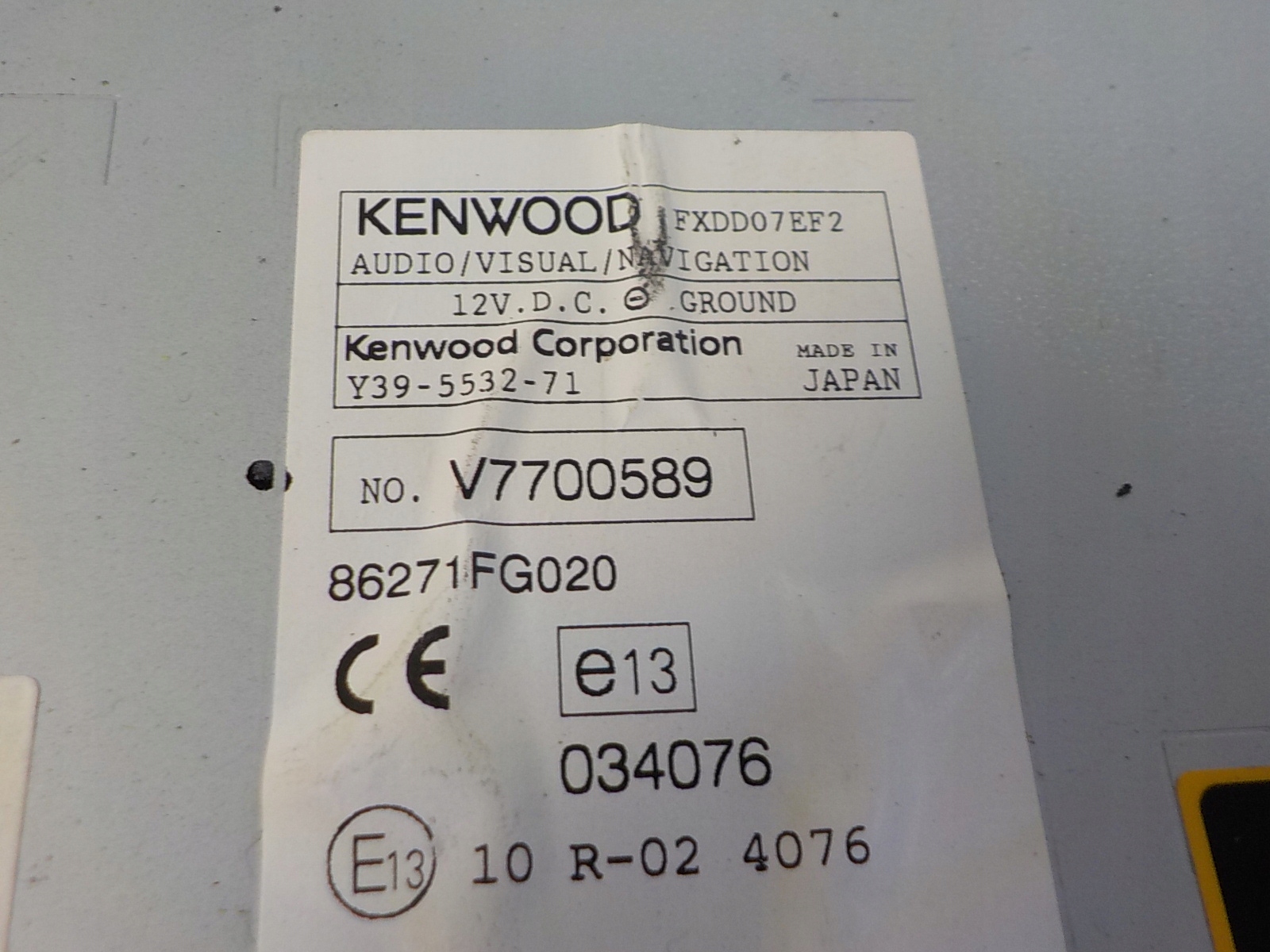 IMPREZA III GH RADIO NAWIGACJA FABRYCZNA KENWOOD za 999.00