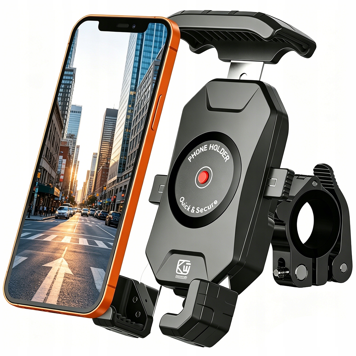 Pancerny Antywibracyjny Uchwyt Rowerowy Motocyklowy Na Telefon 2026