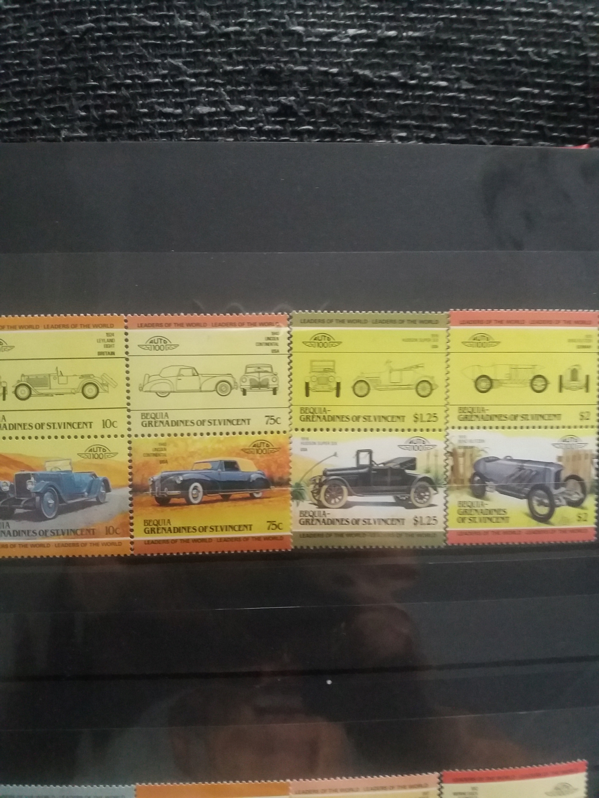 Bequia zestaw samochody