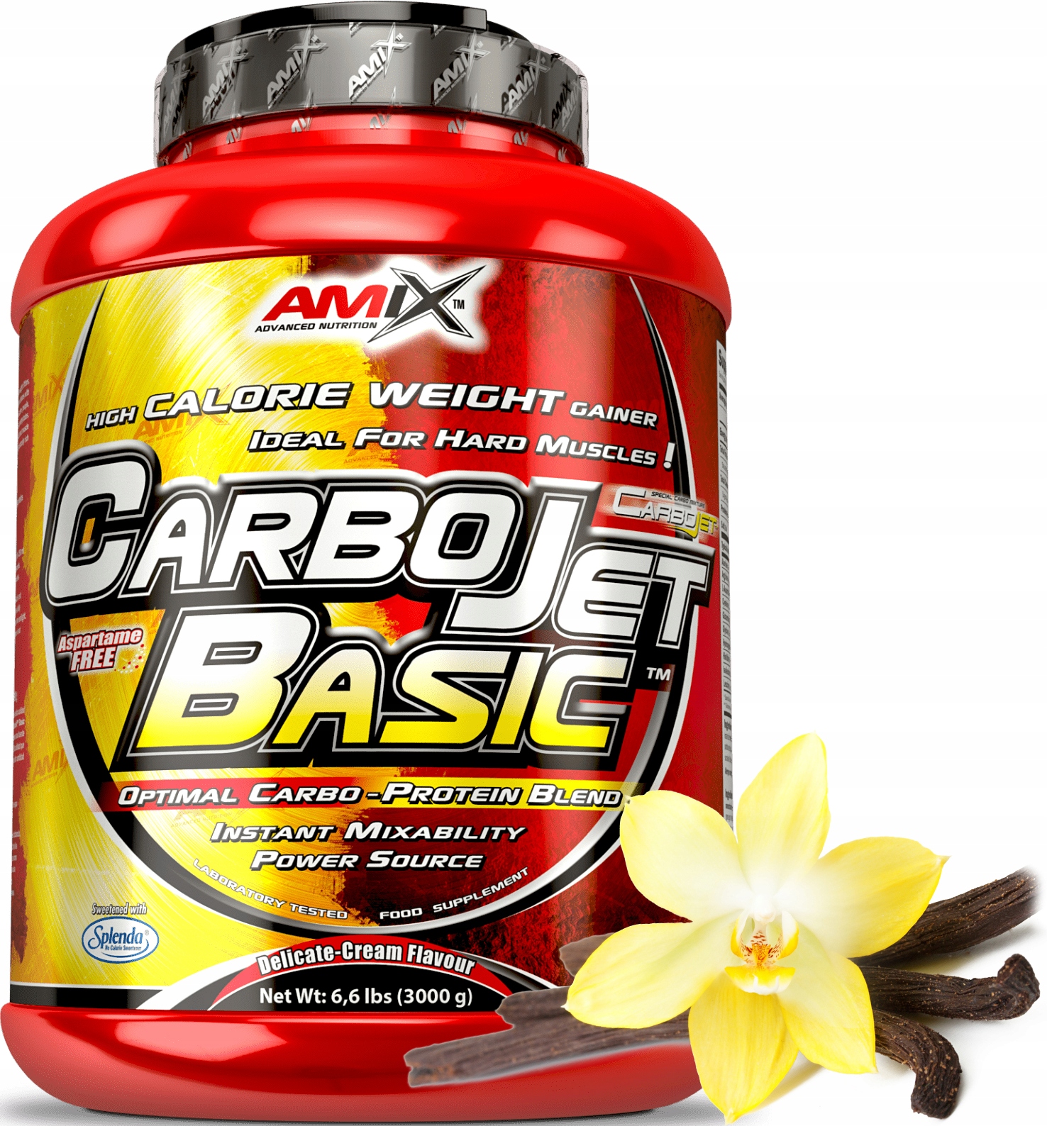 Amix Carbojet Basic Gainer 3000 g Vanilka