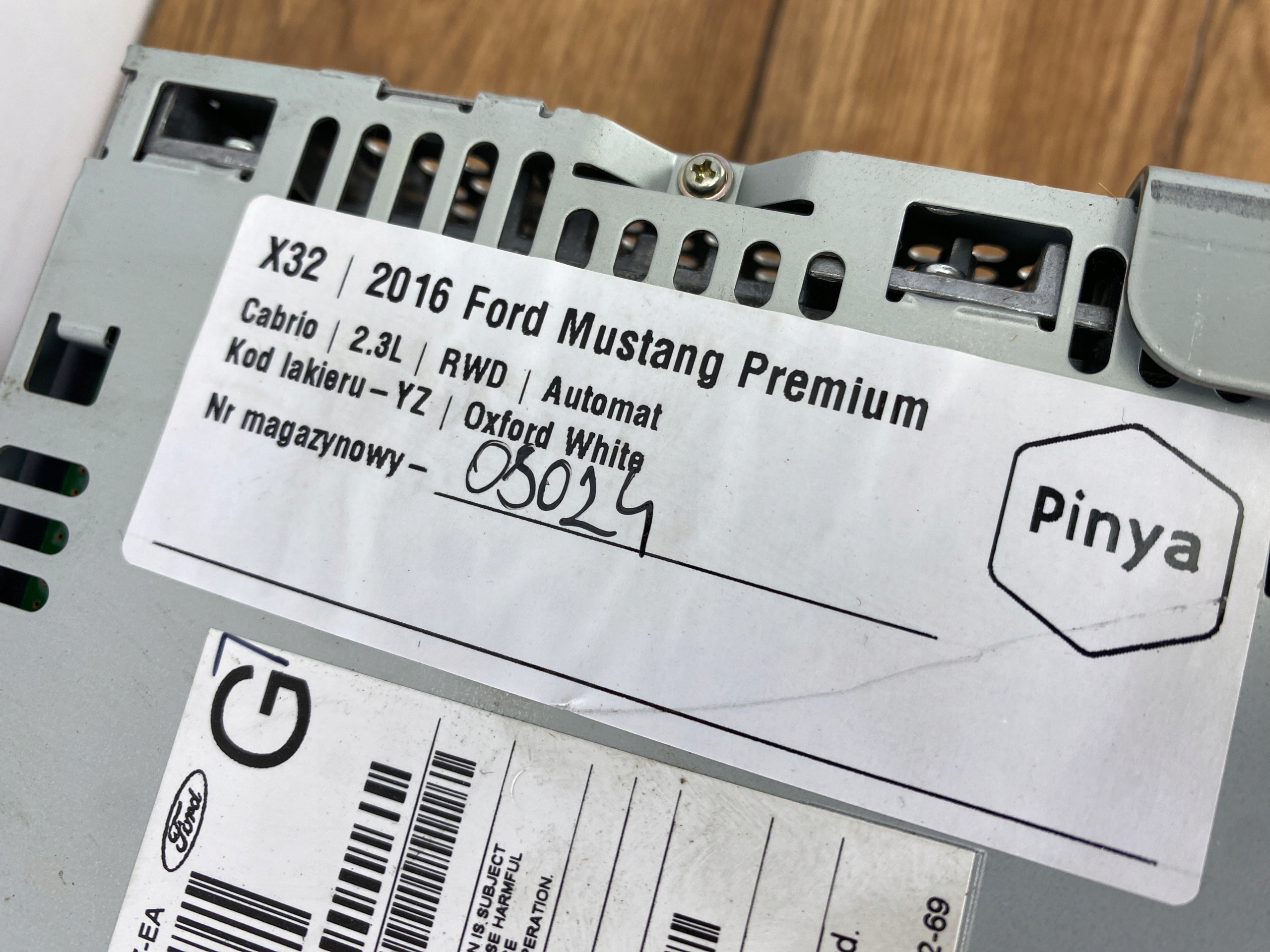 Radio navigation Ford Mustang VI 2015+ USA