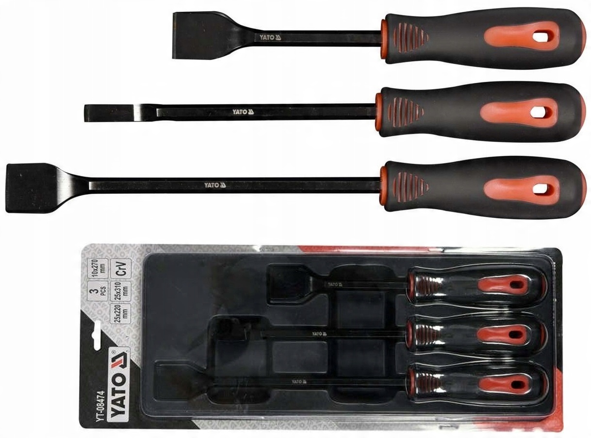 

Yato Zestaw Skrobaków Do Uszczelek 3 szt YT-08474