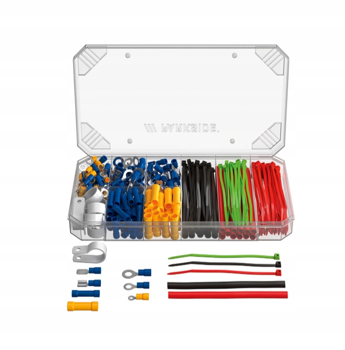 

Zestaw opasek/zacisków kablowych Parkside, 308 szt