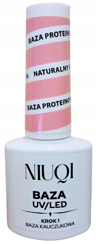 NIUQI UV/LED proteínová báza NATURAL RUŽA 5 ml