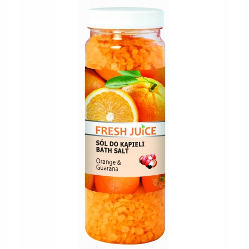 

Fresh Juice Sól do kąpieli Pomarańcza i Guarana