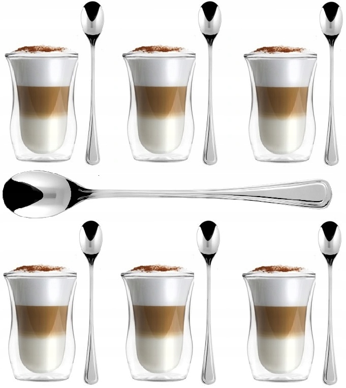 

Vialli 6 Szklanki Termiczne Kawy Herbaty Vita 300