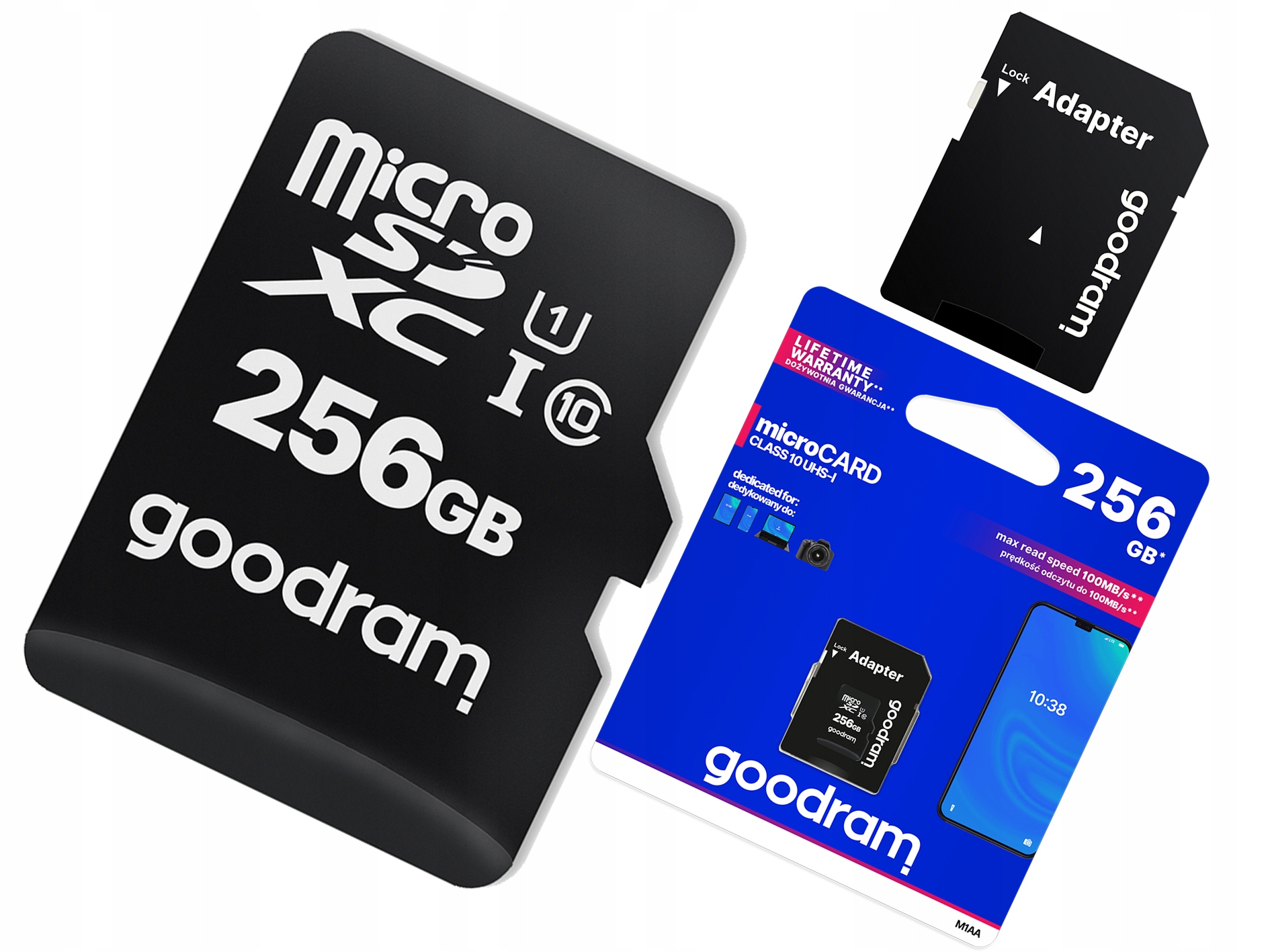 

Goodram Karta Pamięci 256GB Micro Sdxc Class 10 +a