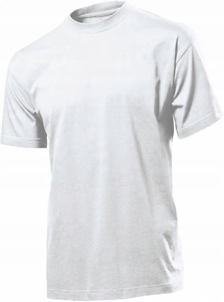

T-shirt Stedman koszulka bawełniana biała r. XL