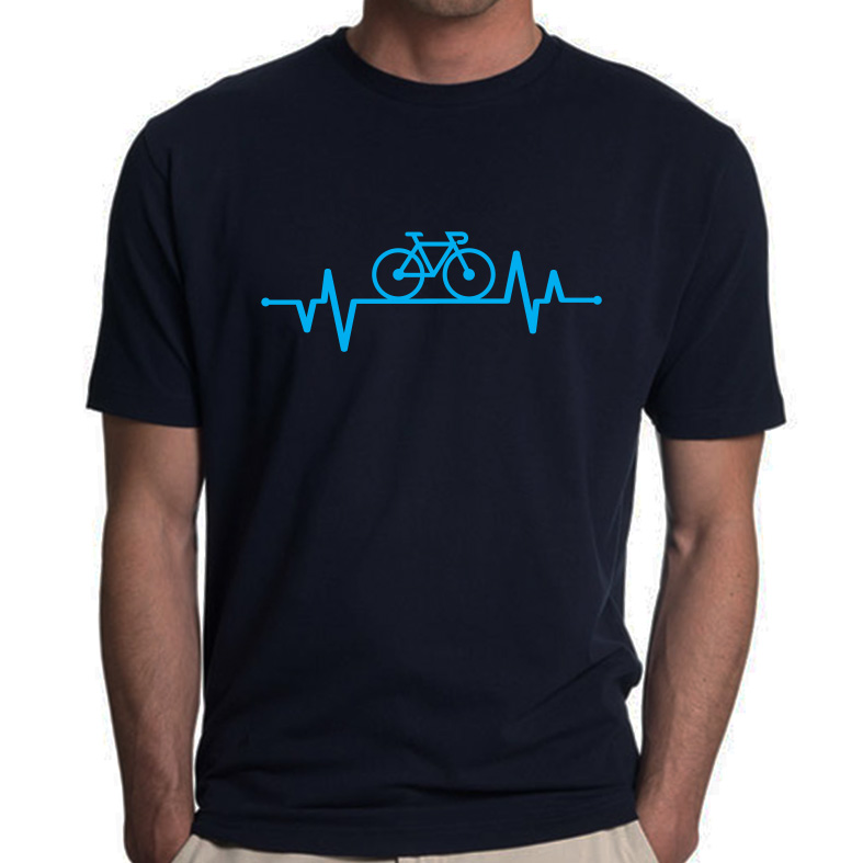 KOSZULKA ROWER linia życia dla rowerzysty XXL