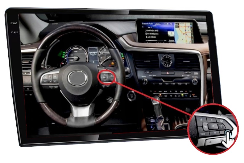 RADIO GPS 9 CALI 2 DIN ANDROID CARPLAY WIFI BLUETOOTH USB 4GB 64GB QLED Odtwarzane formaty plików .aac .ape .flac .mp3 .wav .wma