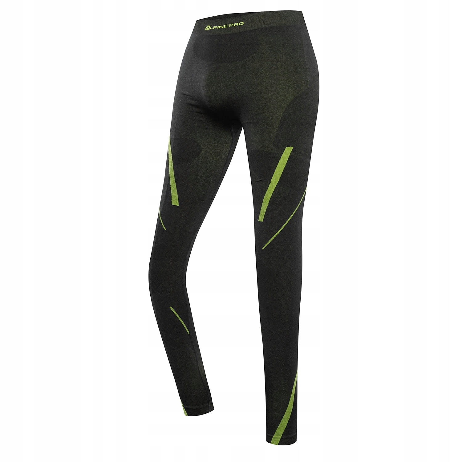 Alpine Pro Legginsy termoaktywne męskie Less czarny Xs-s