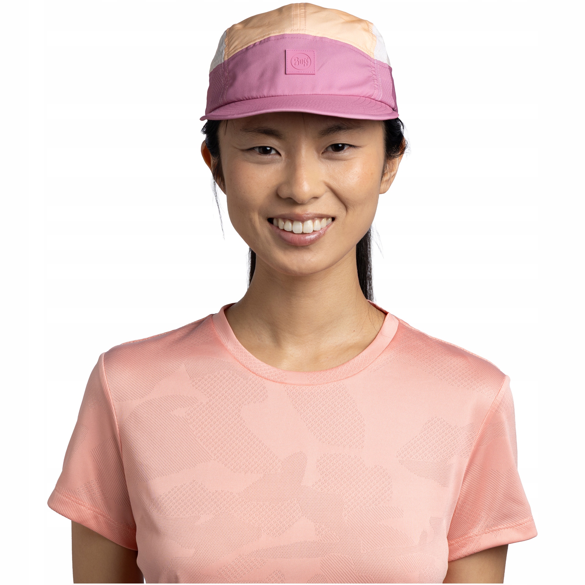 Kšiltovka Buff 5 Panel Go Cap Domus Azalea velikost L/XL
