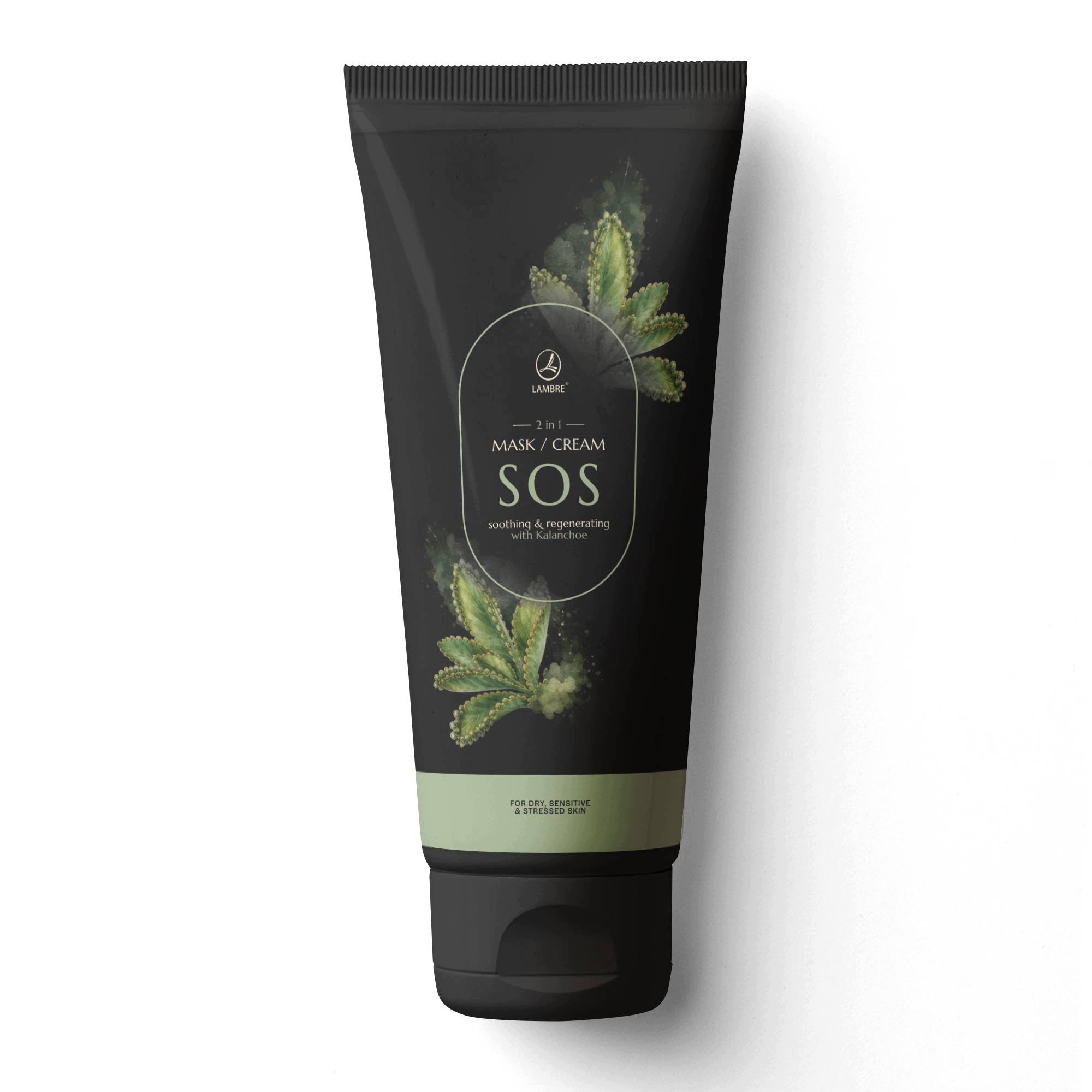 Sos Mask Cream 2 w 1 z żyworódką