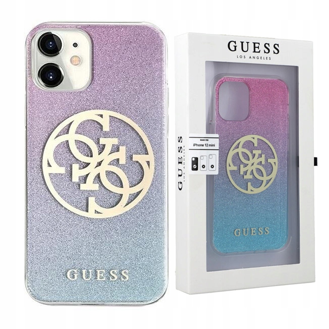 

Etui Guess do iPhone 12 Mini, obudowa 4G Cg, cover