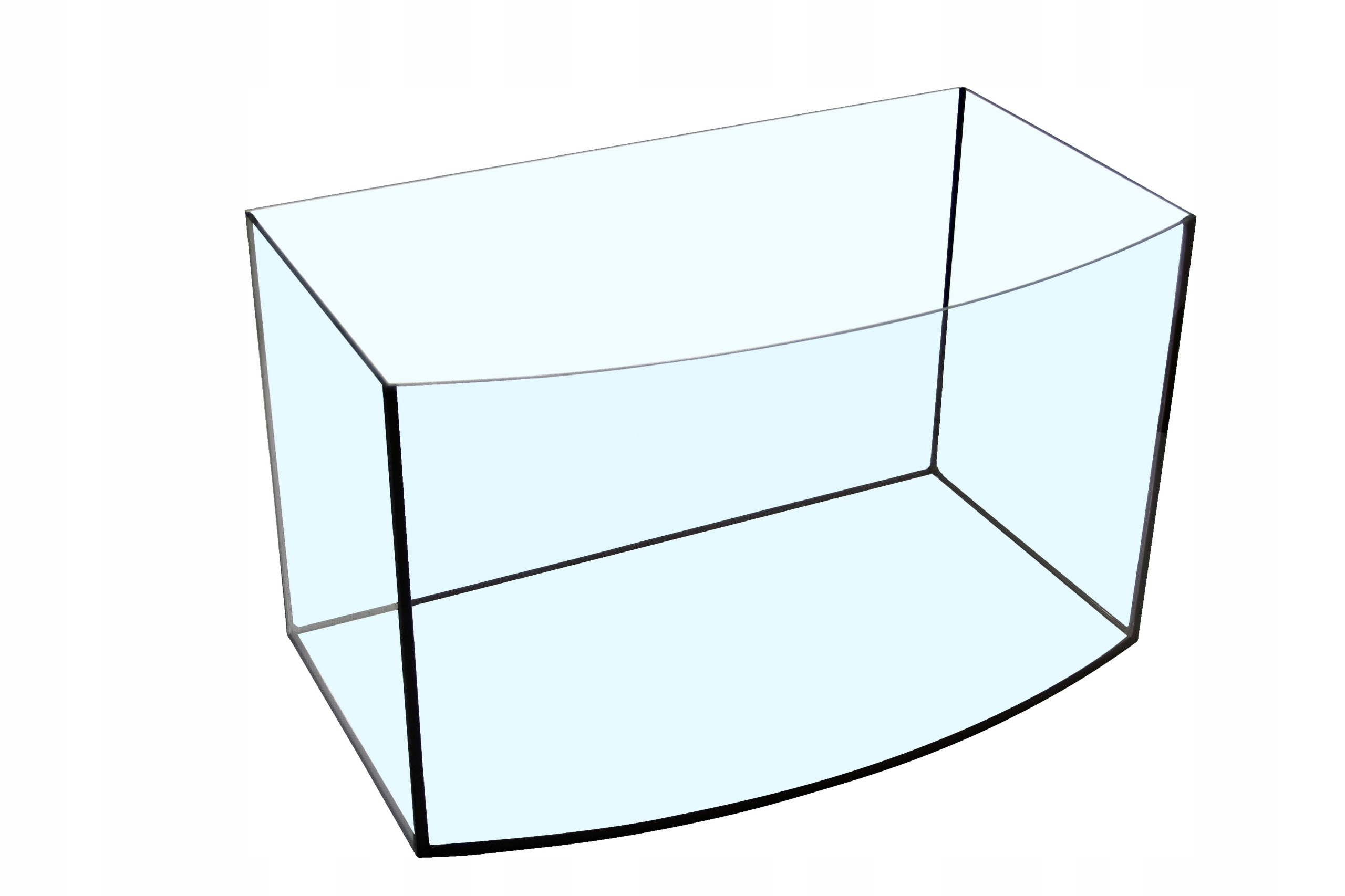 Akvárium Wiwal 30 l 40x25x30 Profilovaný profil Ovál