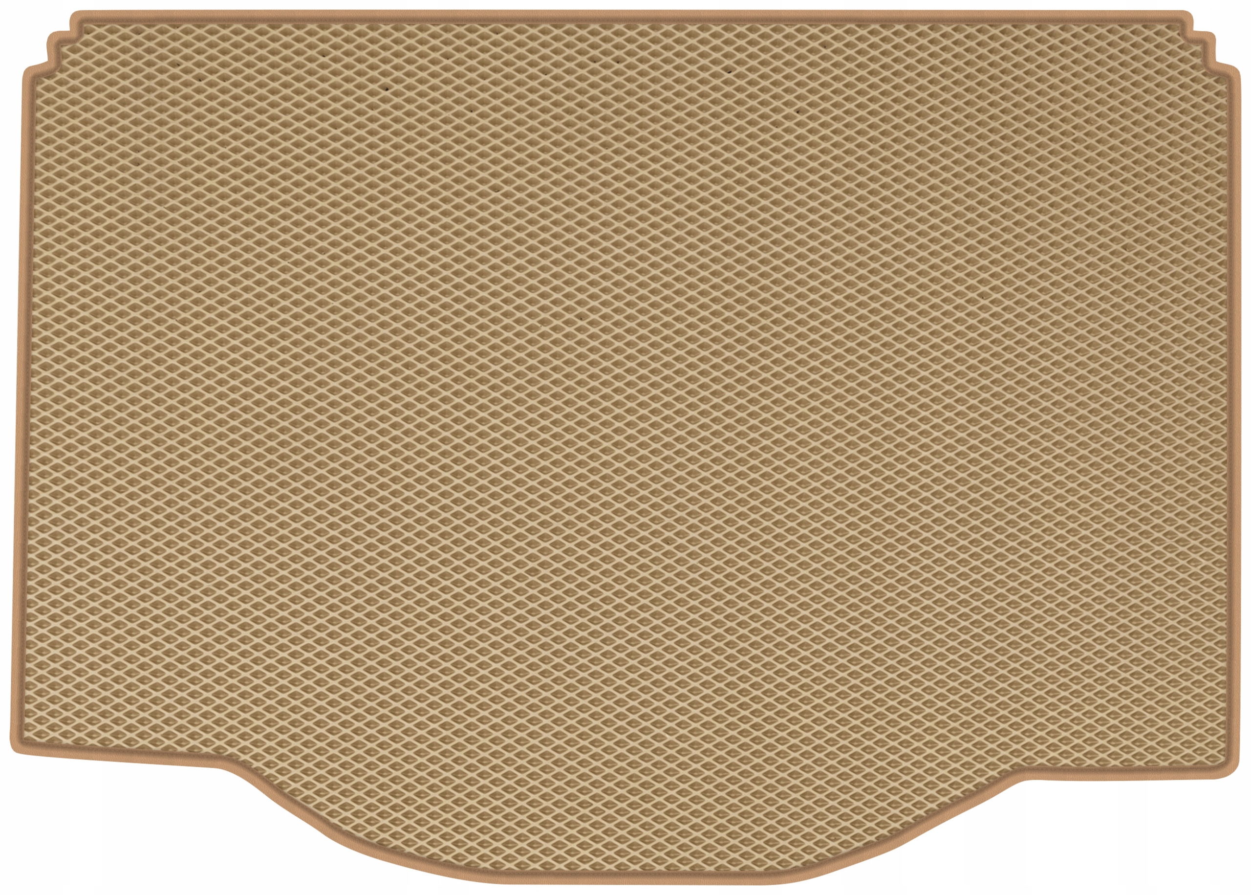 Opel Mokka A Mokka X 2012-2019 Rohož do kufru Béžová kosočtvercová