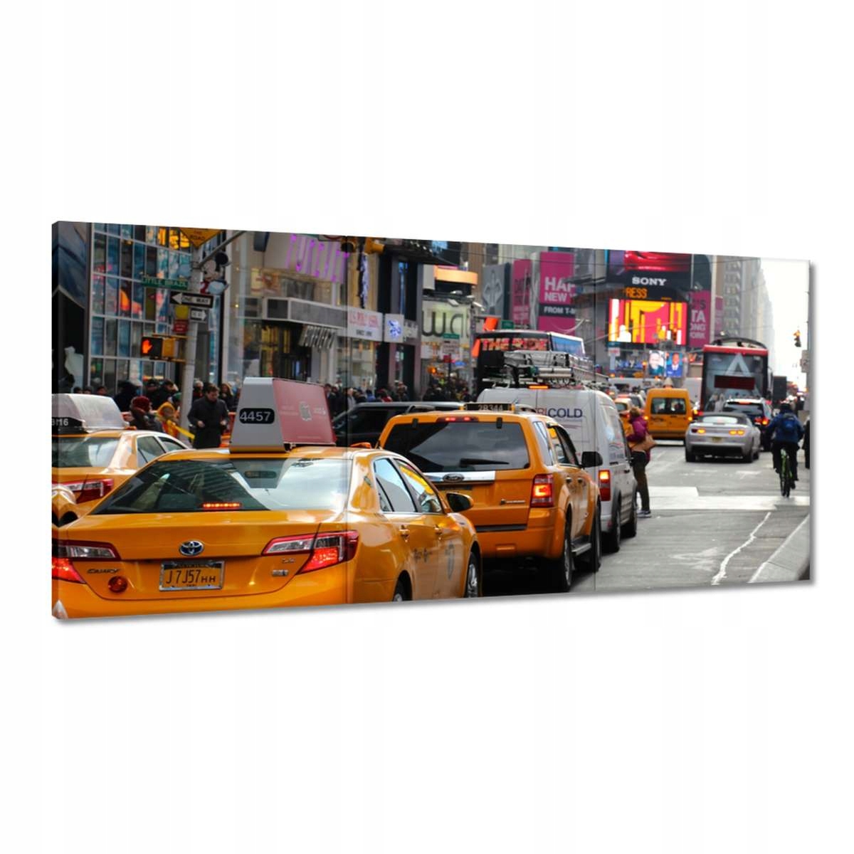 Obrazy 180x90 Taxíky New Yorku