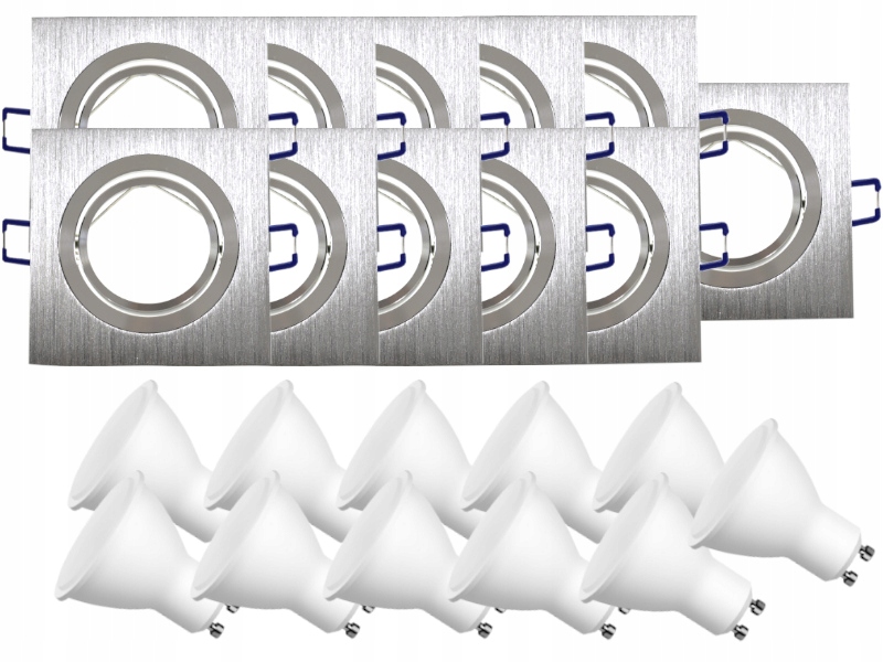 Sada stropních svítidel Halogen 11x +žárovky 5,5W