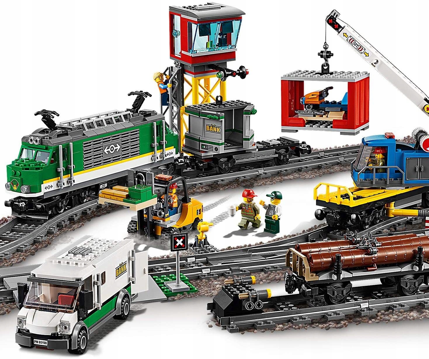 LEGO City 60198 Pociąg towarowy + Prezent Gratis Numer produktu 60198