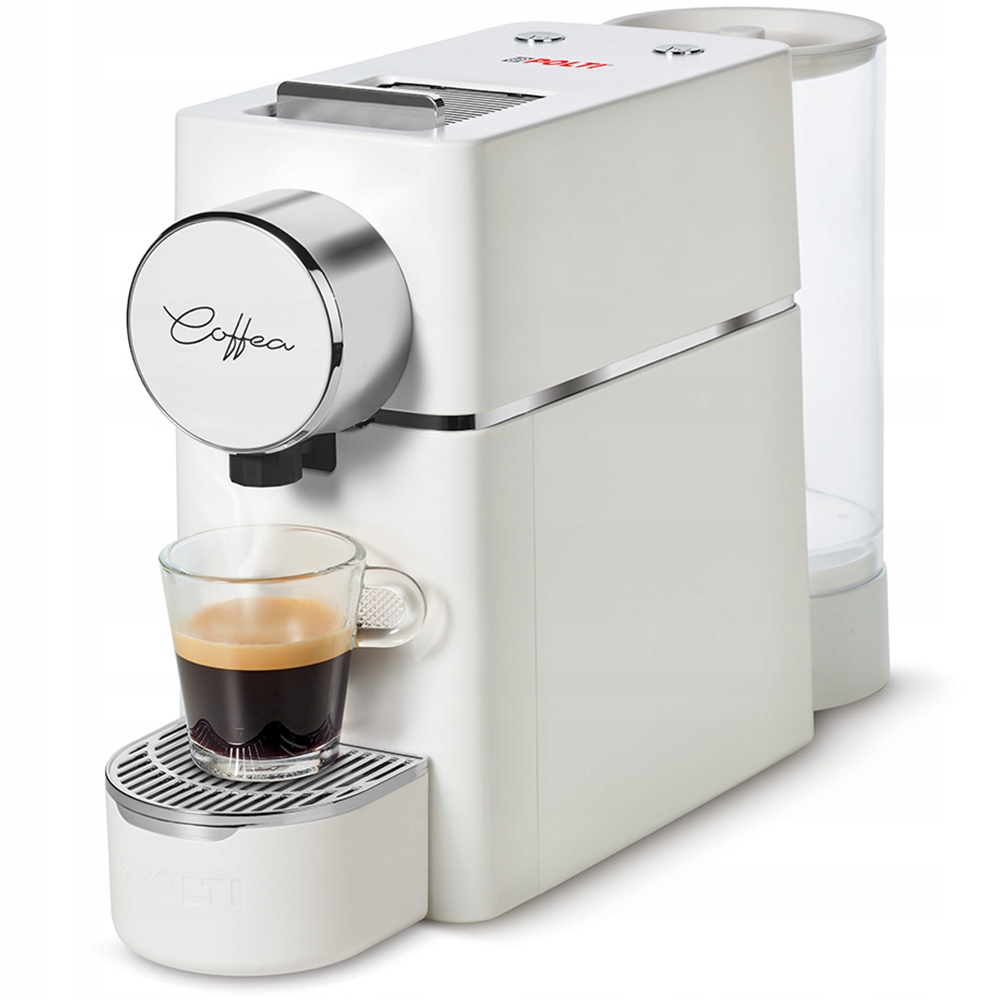 Kávovar Na Kapsuly Tlakový Na Kávu Polti S18G Biely Na Vrecká E.s.e.