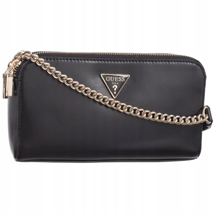Dámská Kabelka Přes Rameno kabelka Guess Daryna Status Crossbody Black Černá