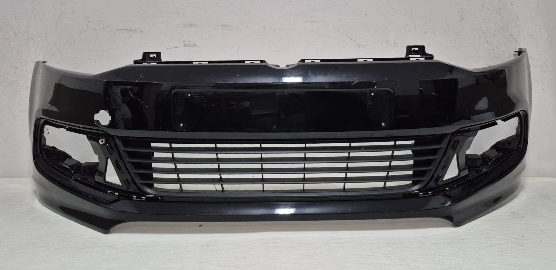 VW POLO V 6R0 6C0 R-LINE 09- bumper front front without DZIUR 6R0807221