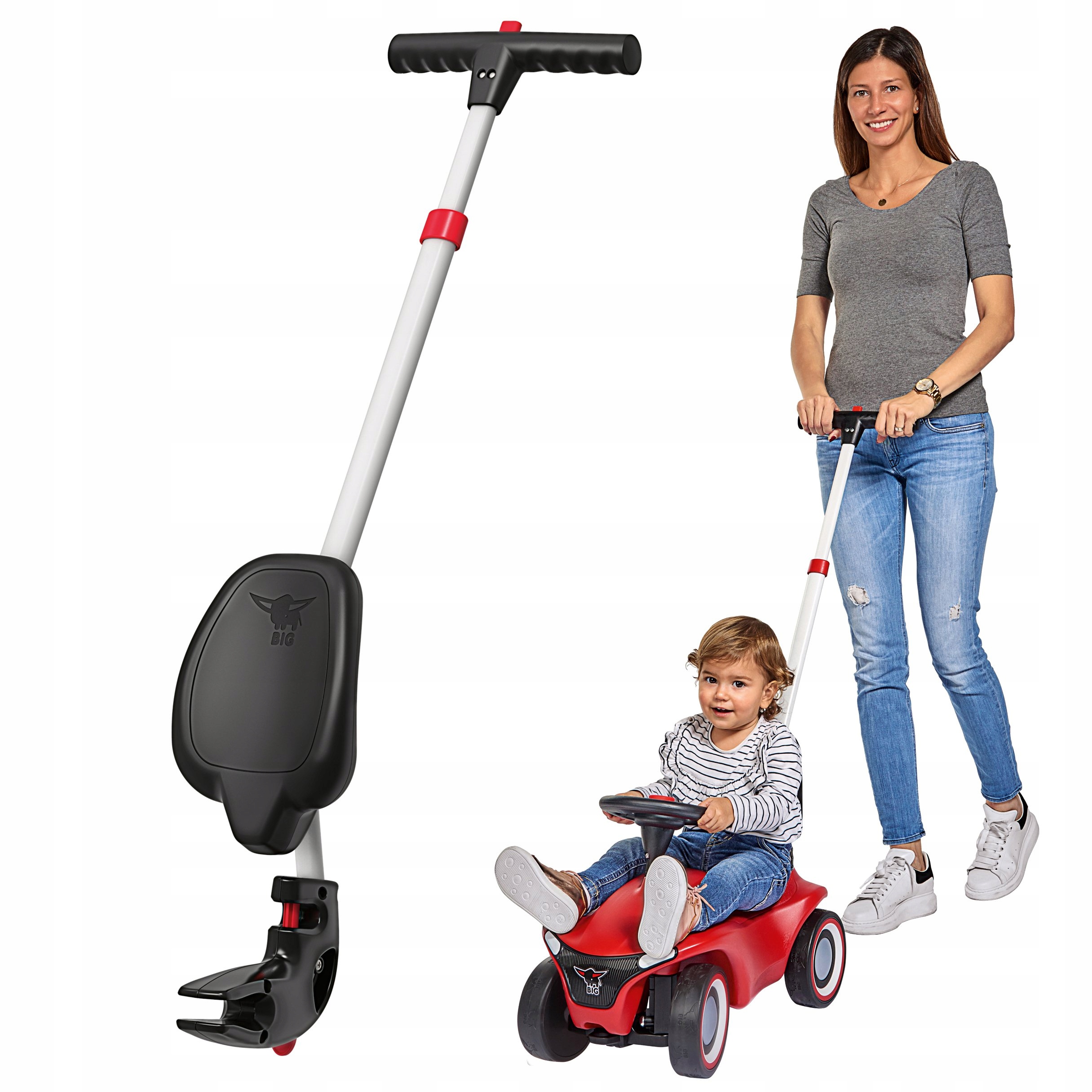 

Drążek do jeździków Big Bobby Car z oparciem