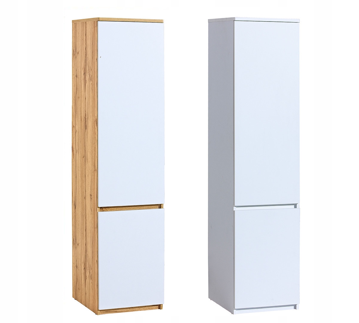 MEBLOŚCIANKA ZESTAW MEBLI MŁODZIEŻOWYCH Z BIURKIEM REGAŁ SZAFA ARKADO 23 Kolor frontów biały