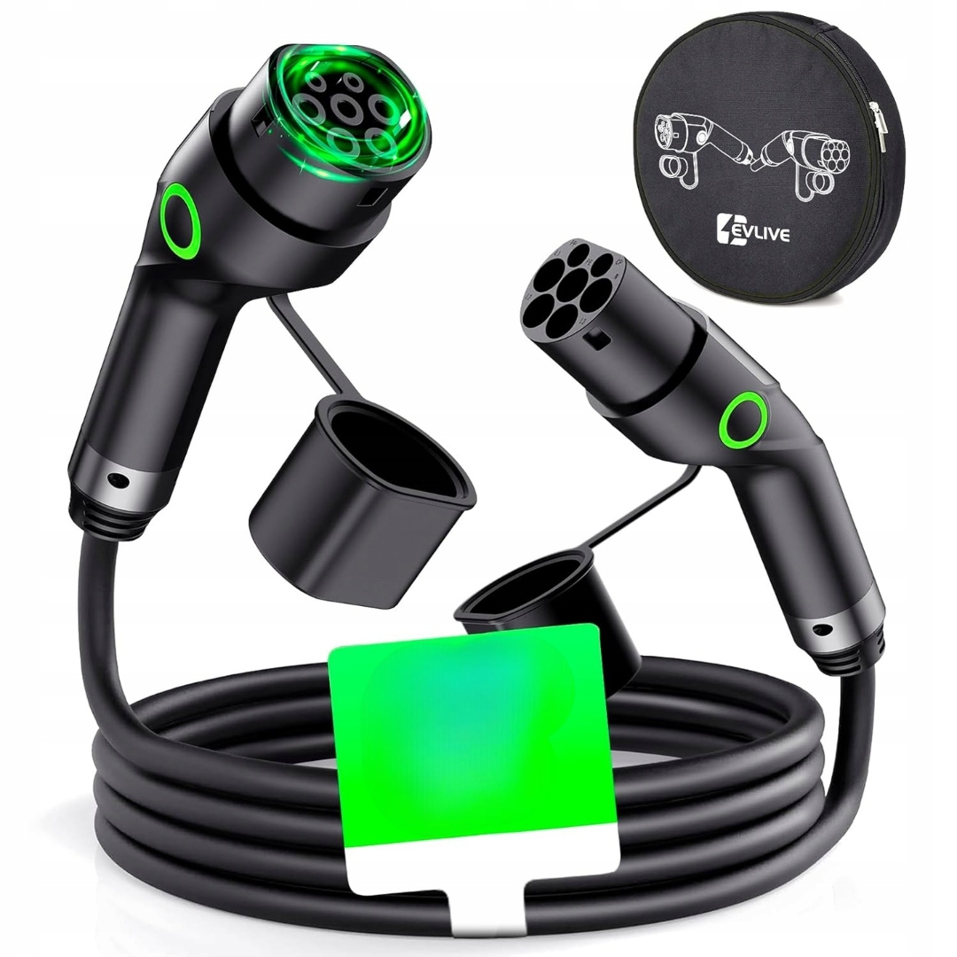 Nabíjačka Do Auta Nabíjací Kábel Do Auta Evlive 11KW 5M 32A Pro